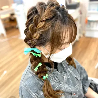 ヘアアレンジ GLOSS♡ ヤマガミコウジのヘアスタイル
