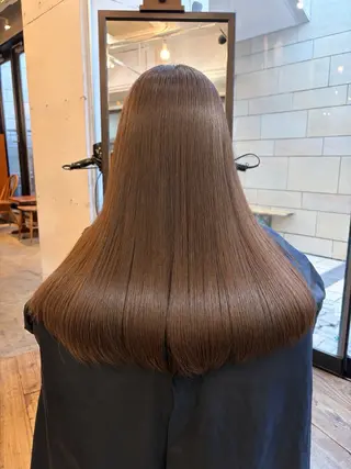 ロング カラー 沼部 耀太のヘアスタイル
