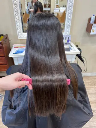 髪質改善カラーエステ /繁原わかなのヘアスタイル