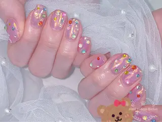 ネイル ネイルサロンエクラ 🫧Shizukaのネイルデザイン