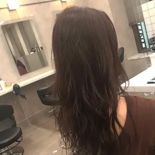 ロング カラー ヘアアレンジ 美髪矯正/透明感カラ ー🫧YUUKI🫧のヘアスタイル