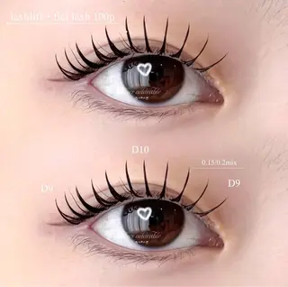 マツエク・マツパ レース アドラブル eyeのマツエク・マツパデザイン