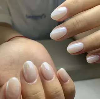 ネイル By moonネイル 🌷ワンホン/韓国風のネイルデザイン