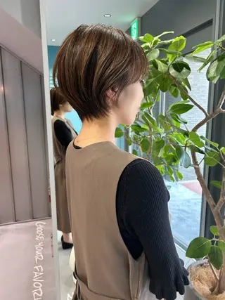 ショート urara/ショート /透明感カラーのヘアスタイル