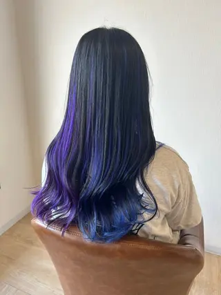 セミロング 本郷 豊のヘアスタイル