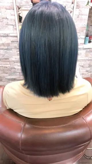 ミディアム カラー 中司 優樹のヘアスタイル