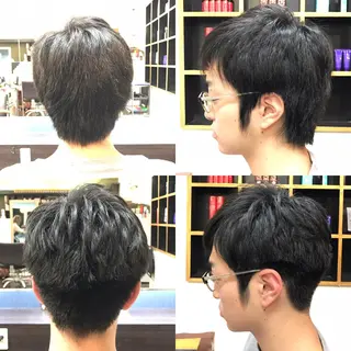 メンズ 前之園 ひかるのヘアスタイル