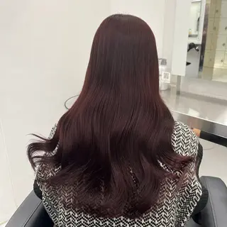 ロング カラー ヘアアレンジ 🫧🎀うる艶暖色 🏹Nanako🎀のヘアスタイル