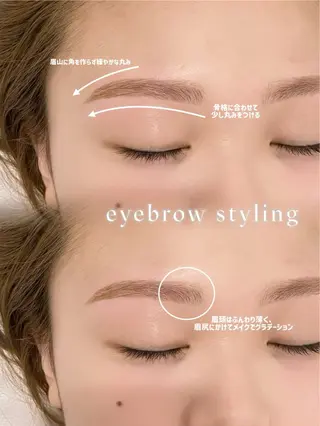 アイブロウ une fleur MIYUのマツエク・マツパデザイン