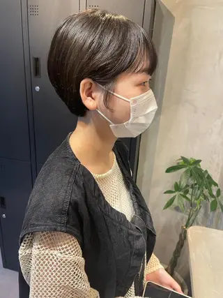 ショート ヤマモト マイのヘアスタイル