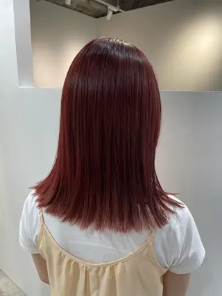 ミディアム カラー ♡kyoka /  uyu♡のヘアスタイル