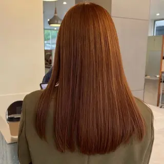 カラー オリーブ🎶アッシュ グレージュちひろ🧸のヘアスタイル