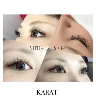 マツエク・マツパ ★KAEDE★伊勢崎 【KARAT】のマツエク・マツパデザイン