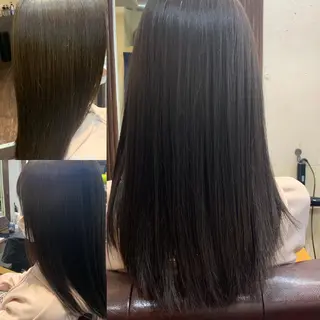 セミロング カラー 木村 瞬のヘアスタイル
