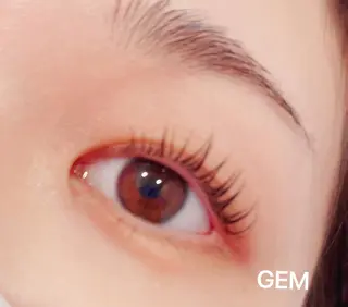 パーマ マツエク・マツパ GEM beautyのマツエク・マツパデザイン