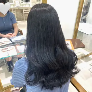 ロング カラー 透明感カラー 古山 結季🌙🖤のヘアスタイル