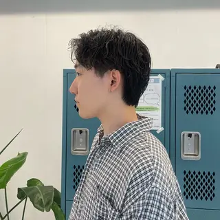 パーマ メンズ 田口 花葉のヘアスタイル