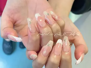 セミロング アトリエAIHA★ フィルイン推奨サロンのネイルデザイン