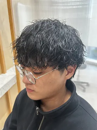 パーマ メンズ 🫧艶髪ボブ🫧 チカのヘアスタイル