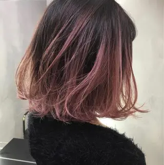 ショート カラー ヘアアレンジ 美髪矯正/透明感カラ ー🫧YUUKI🫧のヘアスタイル