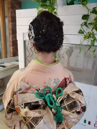 田中 牧子のヘアスタイル