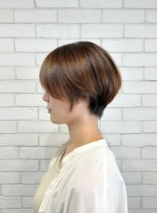 ショート カラーアンドケアリタ kitamuuuのヘアスタイル