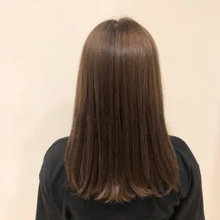セミロング 森 邑奈のヘアスタイル