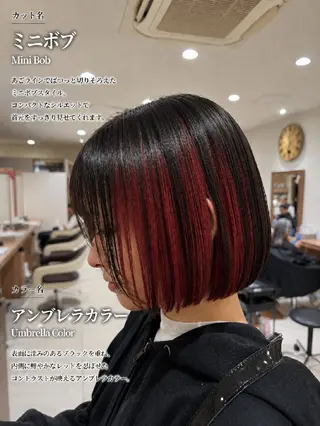 ショート カラー カラー特化🔥中村 和貴<Ash津田沼>のヘアスタイル