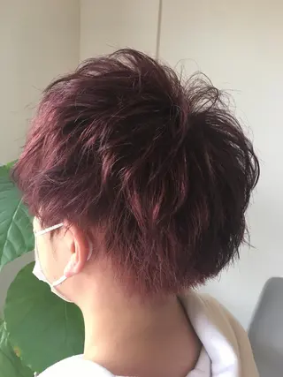 カラー メンズ 川合 勇気のヘアスタイル