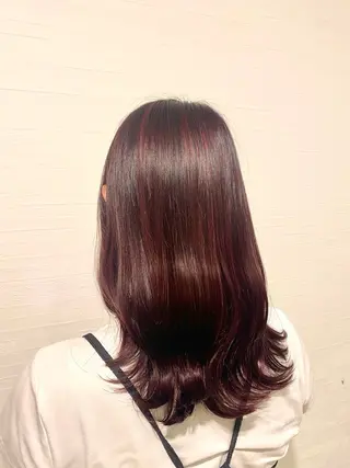 セミロング ☺︎ Misaki☺︎のヘアスタイル