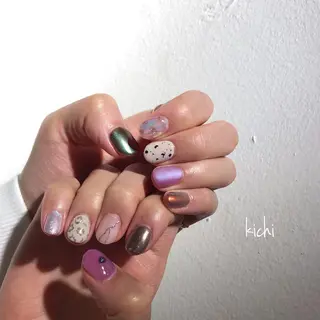 ネイル kichi・: *のネイルデザイン