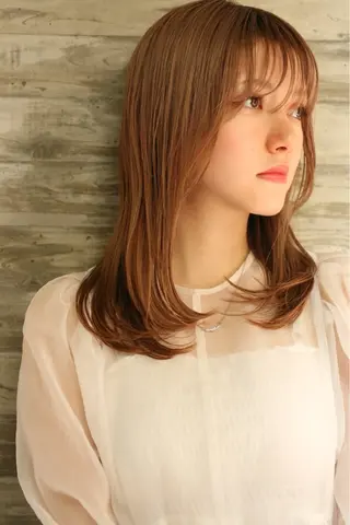 ミディアム 中尾 碧斗のヘアスタイル