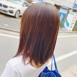 ミディアム 髪質改善特化 安東駿介のヘアスタイル
