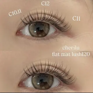 マツエク・マツパ Cherilu 府中店のマツエク・マツパデザイン