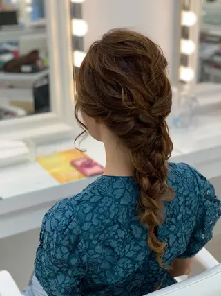 ヘアアレンジ ベストシーン 新浦安のマツエク・マツパデザイン