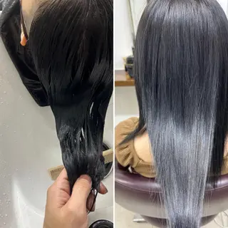 カラー ダブルスキルエクステ /羽エクステ白石宇由のヘアスタイル