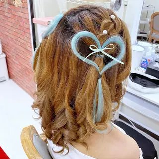 ヘアアレンジ ヘアセットサロン ココのヘアスタイル
