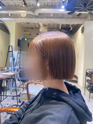 ショート 荻原心愛/ 暖色カラー🌷のヘアスタイル