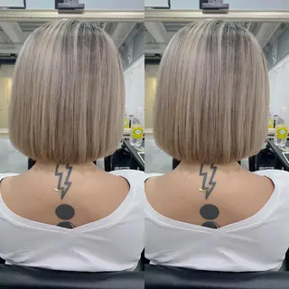 ショート カラー ヘアアレンジ 縮毛矯正 髪質改善寺坂雄飛💐のヘアスタイル