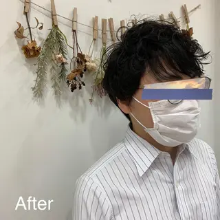 パーマ メンズ お肌の角質ケア / ベラステギのその他イメージ