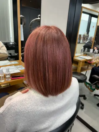 ミディアム カラーモデル募集 ✨🤍モモハ🤍✨のヘアスタイル