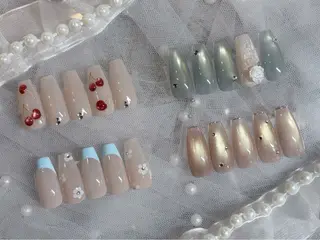 ネイル le`a-レア- マツエク×ネイルのネイルデザイン