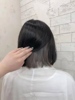 ショート カラー ️韓国ヘア／レイヤー カットYūka❤️のヘアスタイル