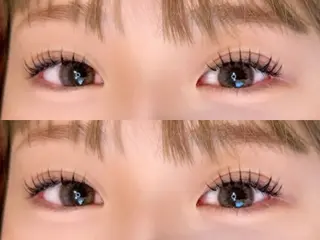 マツエク・マツパ ここな/暖色カラー 🧡まつげパーマ🌼のマツエク・マツパデザイン