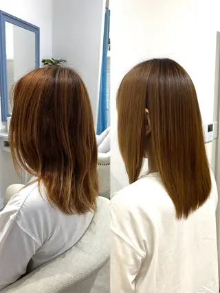 セミロング ✨髪質改善が大好評✨ 美容室lic近藤✨のヘアスタイル