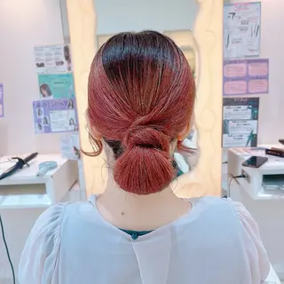 セミロング ヘアアレンジ 東出 レイ🕊のヘアスタイル