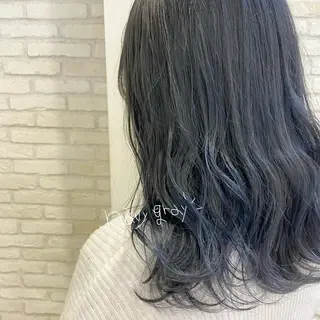 セミロング カラー 🌼透け感カラー 🌼Rinaのヘアスタイル