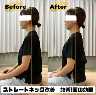 首専門salon  NVI所属・ストレートネック改善 🌸りこのエステ・リラクイメージ