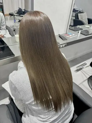 ロング カラー N° jemica 札幌のヘアスタイル