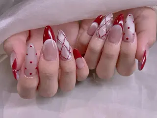 ネイル 長さだし専門店 M2　rikaのネイルデザイン